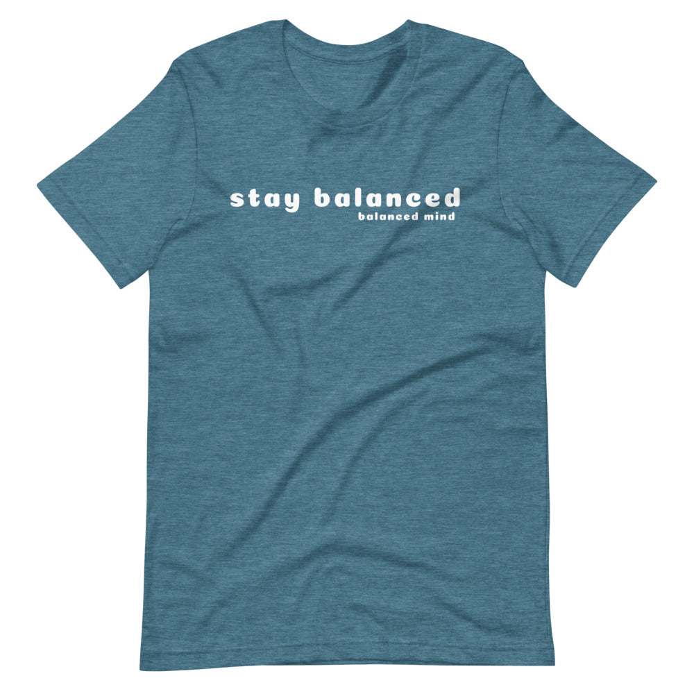 stay balanced signature tee