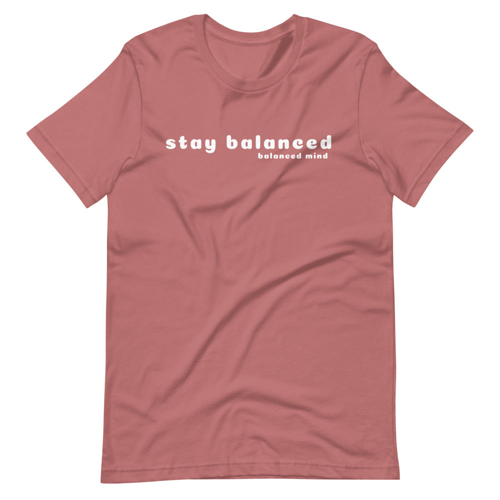 stay balanced signature tee