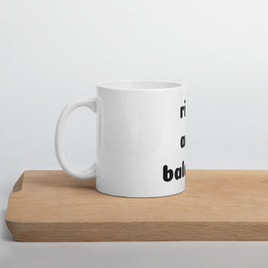 rise and balance mug