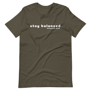 stay balanced signature tee