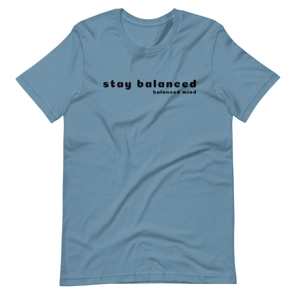 stay balanced signature tee