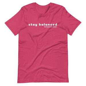 stay balanced signature tee